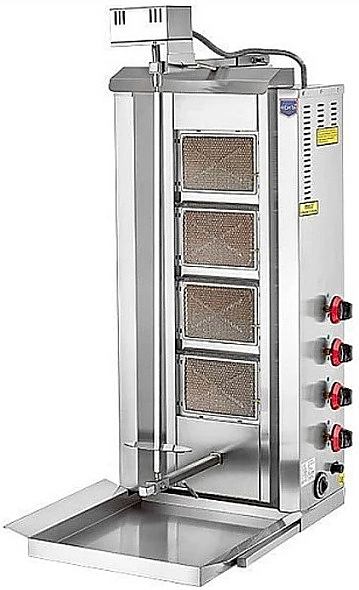 Гриль для шаурмы Eletto D08MZ газовый