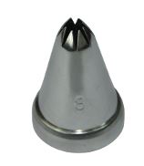 Насадка кондитер. "Закрытая звезда" d=20/4 мм. h=30 мм. нерж. MGsteel (NTI8) /1/10/150/**