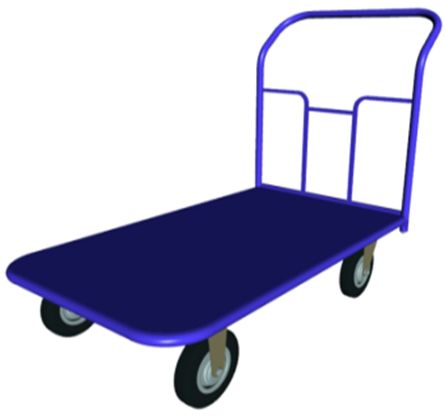 Тележка платформенная грузовая 1000*600*700 с колесами