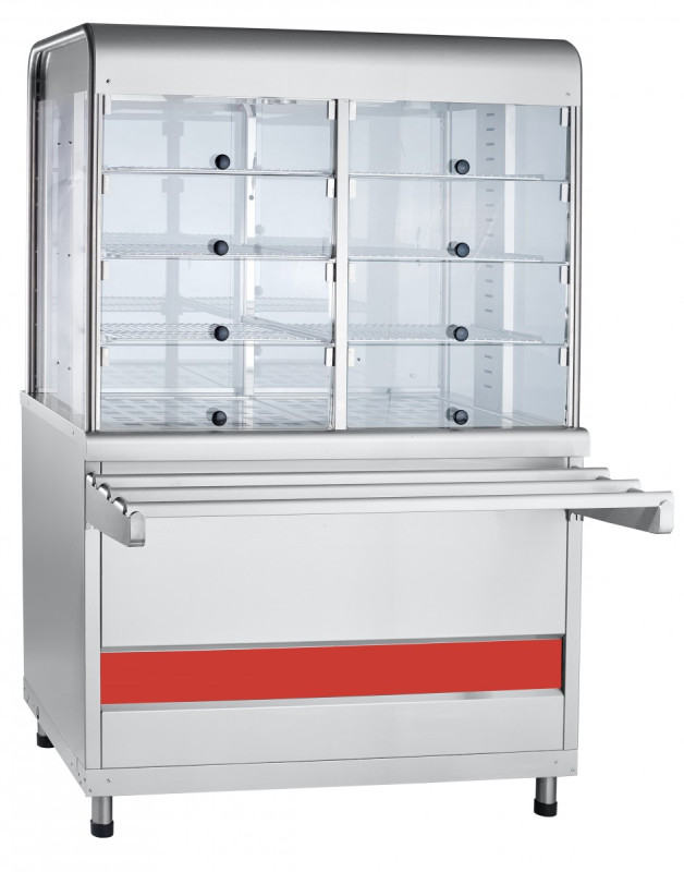 Прилавок-витрина тепловой ABAT «Аста» ПВТ-70КМ