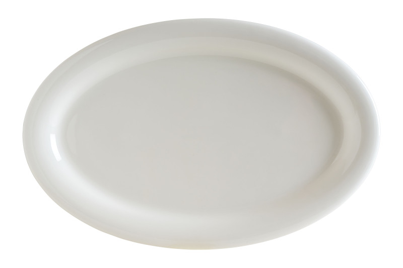 Блюдо овальное 220*140 мм. Белый Альбус Bonna /1/12/936/