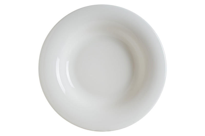 Тарелка d=230 мм. глубокая 300 мл. h=38 мм. Белый Альбус Bonna /1/12/828/