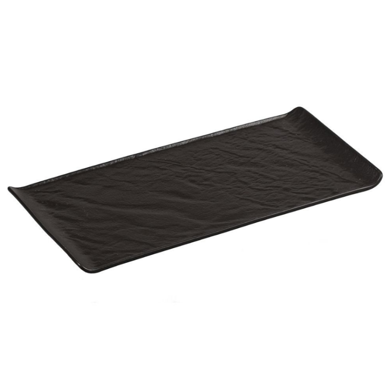 Блюдо для подачи Black Raw Steller 29,5*15*1,6 см