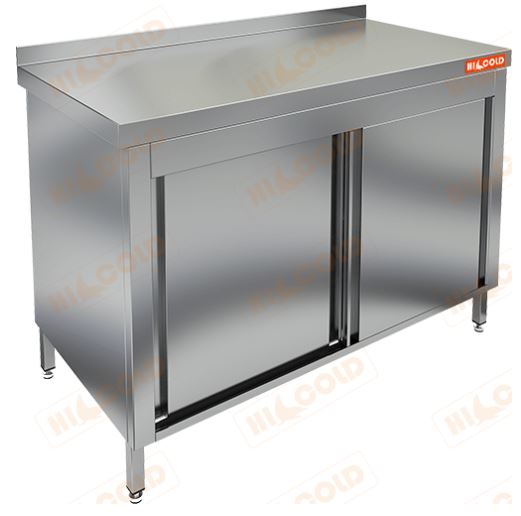 Стол производственный пристенный купе HICOLD НСЗК-11/7Б