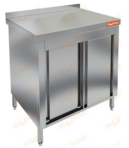 Стол производственный пристенный купе HICOLD НСЗК-9/7Б