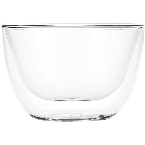 Пиала двойные стенки «Проотель»; термост.стекло; 230мл; D=105,H=67мм