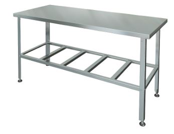 Стол разделочно-производственный без бортов МХМ СРП-0-0,6/0.95 (950*600)