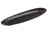 Блюдо для подачи Black Raw Steller 40,8*14*3,5 см.