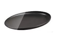 Тарелка Black Raw Steller 26,8*19 см.