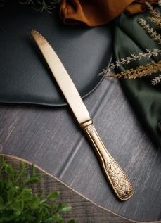 Нож столовый COMAS серии Versailles 18/10 Satin Copper