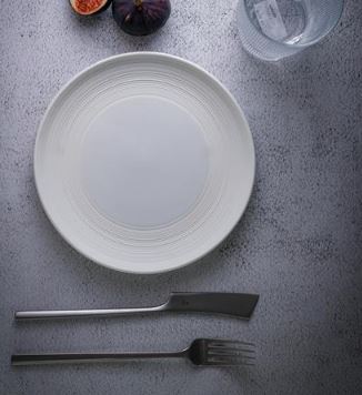 Тарелка мелкая d 19,5 см h 2,5 см, фарфор, Linea