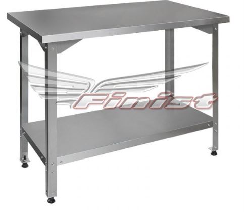 Стол СПЛ FINIST, борт, полка сплошная из нерж.стали 1800х600х850мм