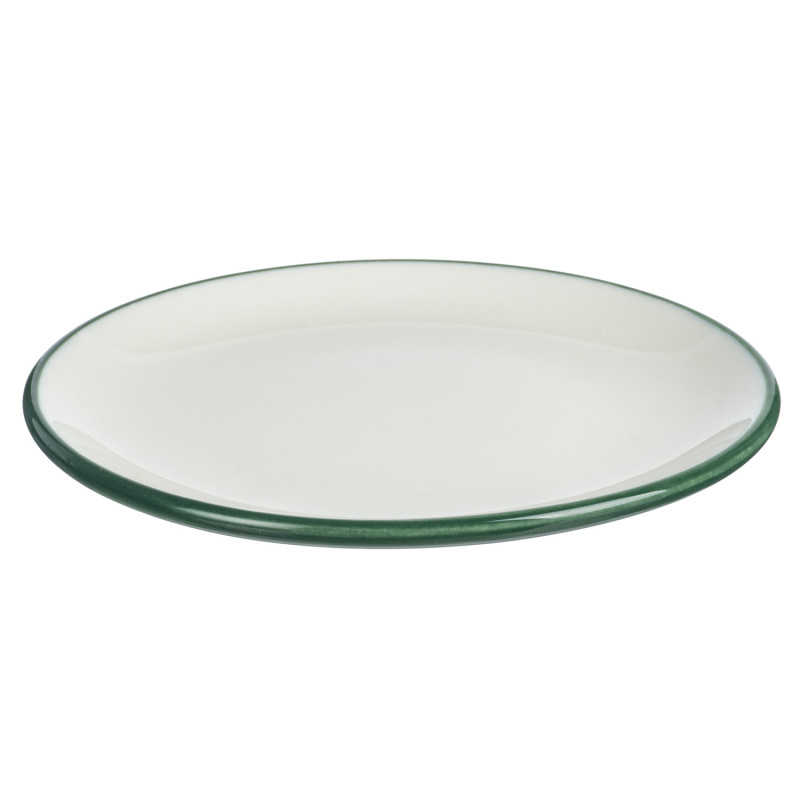 Тарелка d=170 мм. Линеа Зеленый, форма Гурмэ Bonna /1/12/1728/