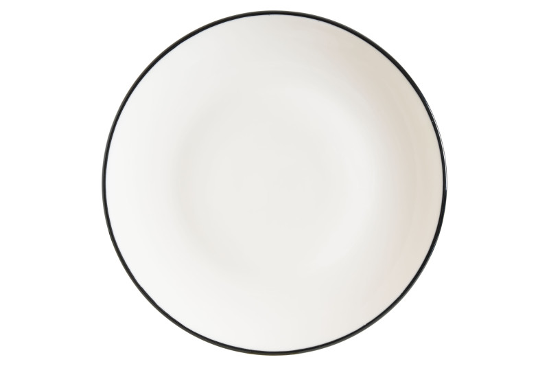 Тарелка d=170 мм. Линеа Черный, форма Гурмэ Bonna /1/12/1728/