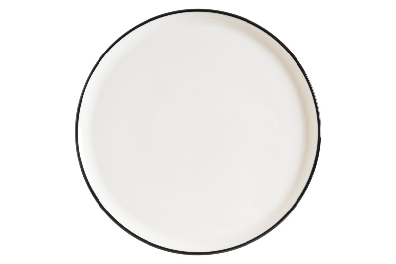 Блюдо для пиццы d=320 мм. Линеа Черный, форма Гурмэ Bonna /1/6/348/