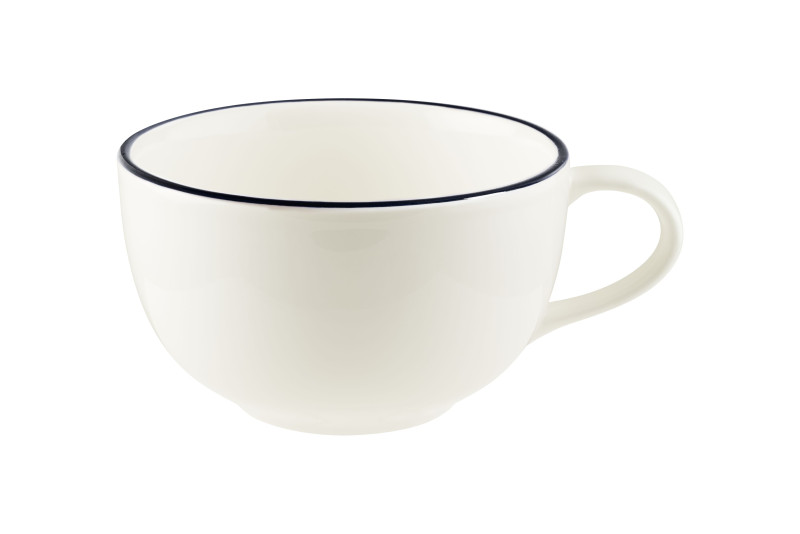 Чашка 350 мл. чайная d=110 мм. h=68 мм. Линеа Черный (блюдце 77973) Bonna /1/6/456/