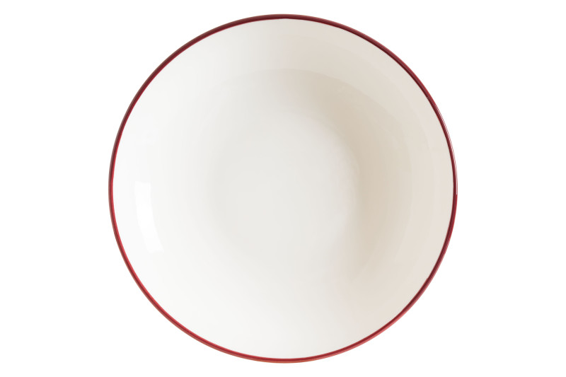 Тарелка d=250 мм. глубокая 1300 мл. h=50 мм. Линеа Бургундия, форма Банкет Bonna /1/6/1152/