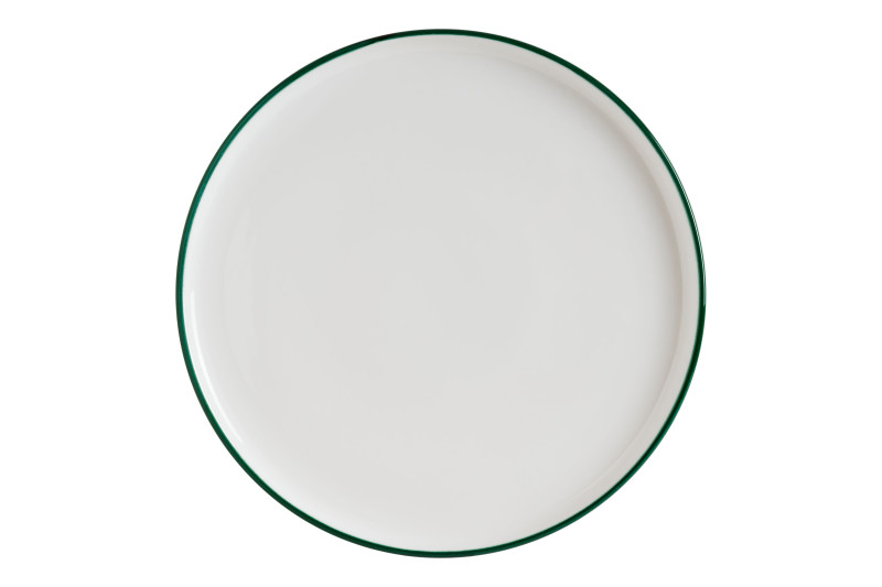 Блюдо для пиццы d=320 мм. Линеа Зеленый, форма Гурмэ Bonna /1/6/348/
