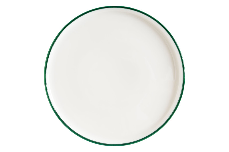 Тарелка d=280 мм. Линеа Зеленый, форма Хюгге Bonna /1/12/