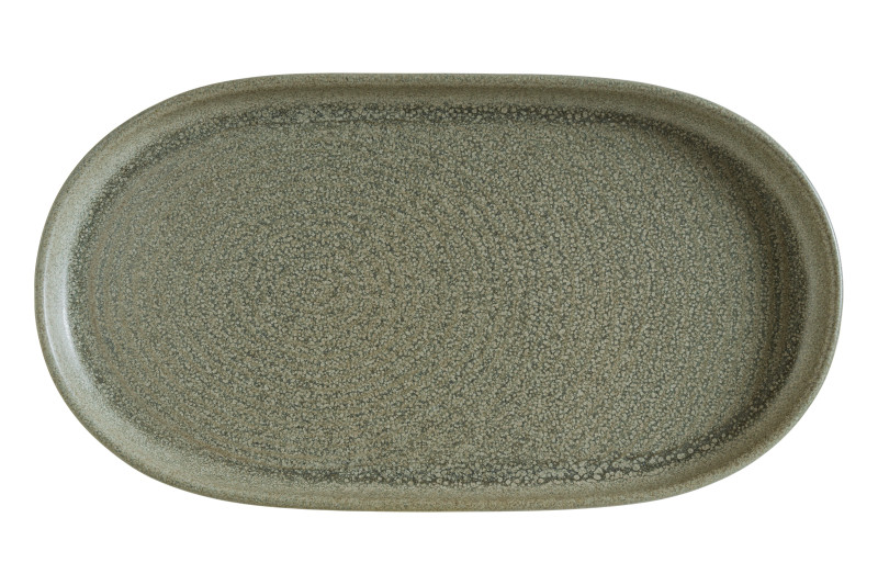 Блюдо овальное 375*235 мм. с бортом Адельфа Bonna /1/6/