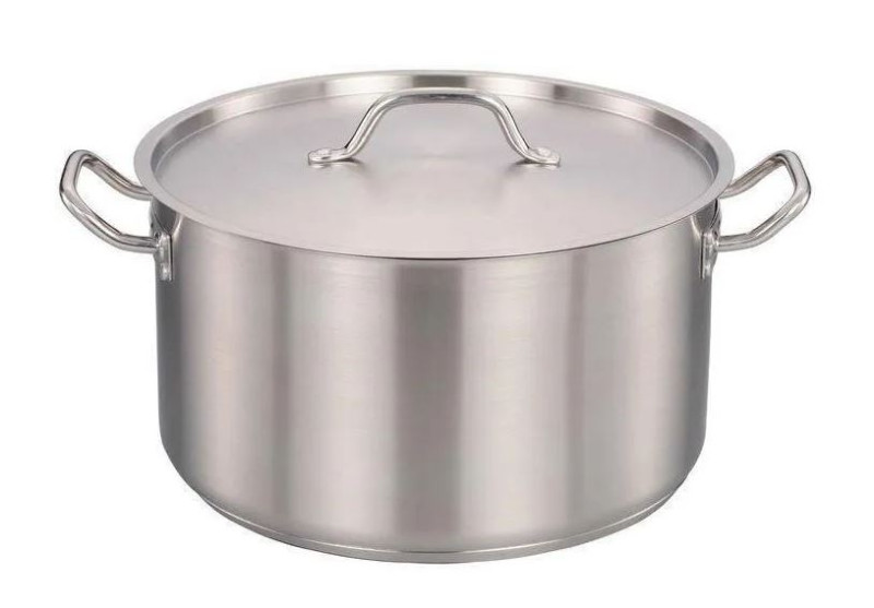 Кастрюля Indokor professional нерж.сталь 38,3Л, 40Х30,5СМ с крышкой ZX-HC-40037