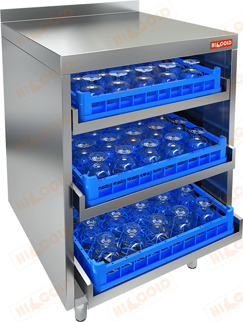 Стеллаж СтПП, 3 выдвижные полки под кассеты 500*500*100