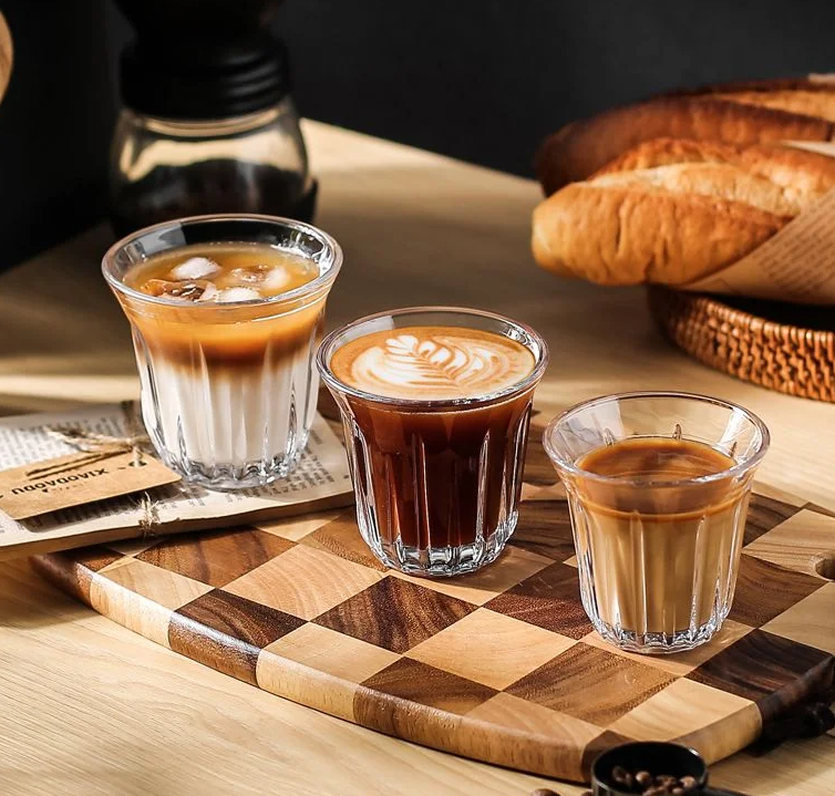 Чашка для кофе 200 мл, стекло, P.L. Proff Coffee