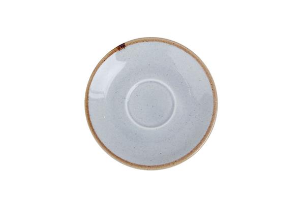 Блюдце для кофейной чашки 12 см серый (для чашки кофейной 80 мл) Seasons