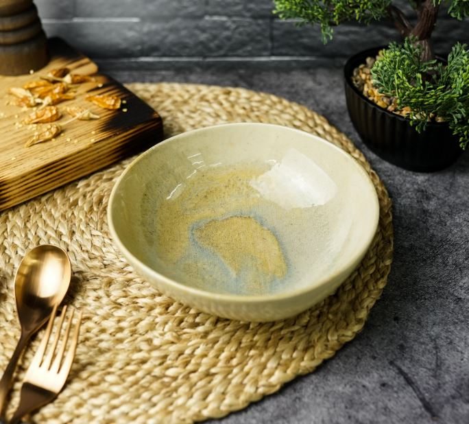 Салатник d 17,5 см h 5,7 см, Stoneware Pearl