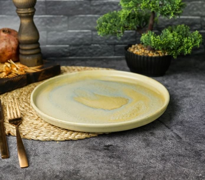 Тарелка с вертикальным бортом d 27 см h 2,2 см, Stoneware Pearl