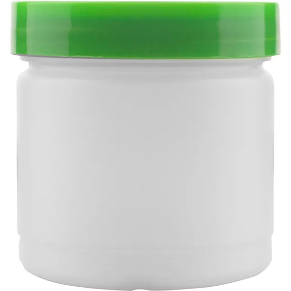 Емкость д/сока с крыш. в ассорт-те; пластик; 0,5л; D=95,H=90мм; белый