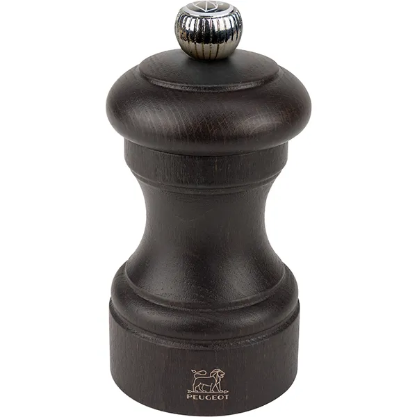 Мельница д/соли метал.мех. бук; D=52,H=100мм; шоколад