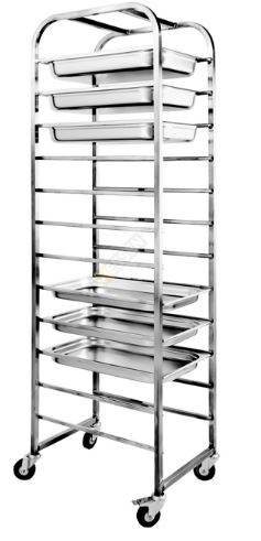 Тележка-шпилька для противней HESSEN ТШГ-12 (GN 1/1), нерж