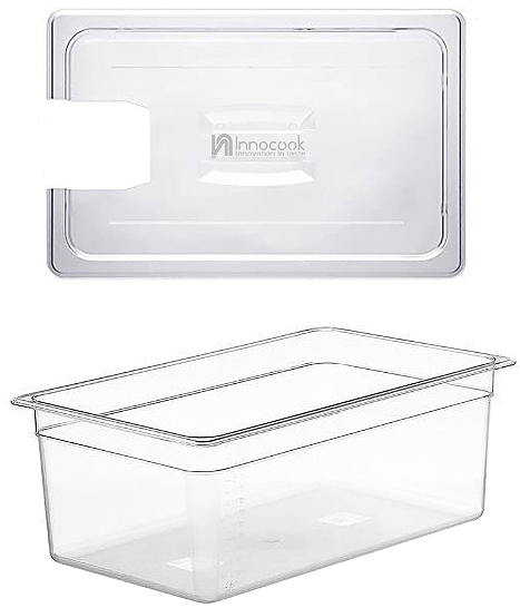 Контейнер для погружных термостатов Sous Vide InnoCook с крышкой с вырезом на 62 литра