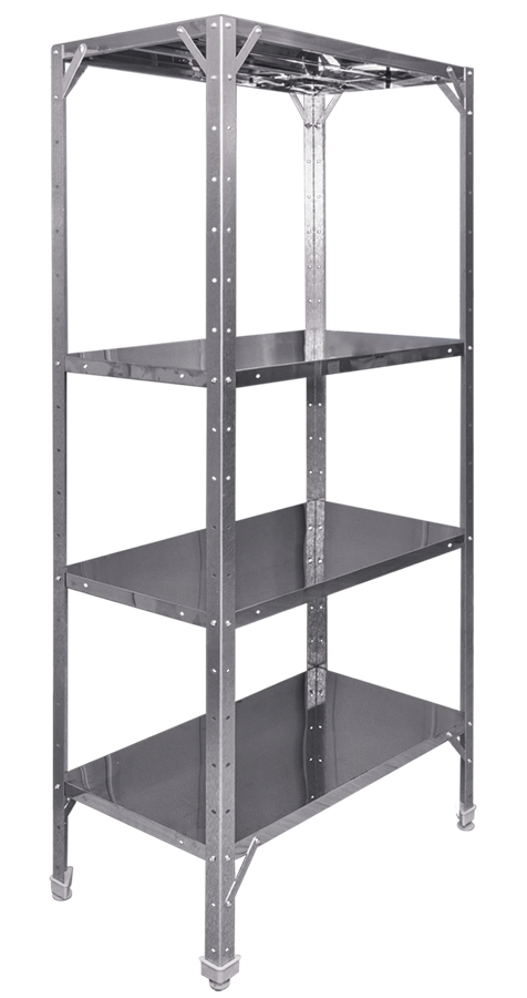 Стеллаж со сплошными полками HESSEN СР-20/905 ц