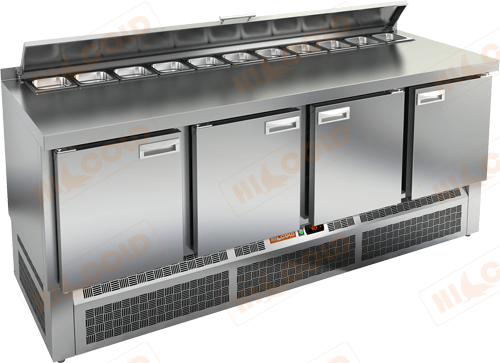 Стол холодильный для салатов (саладетта) HICOLD SLE2-1111SN