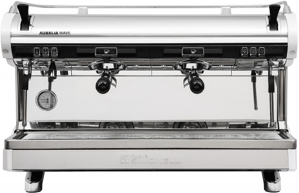 Кофемашина рожковая полуавтоматическая Nuova Simonelli Aurelia Wave 2Gr S 220V pearl white+high grou