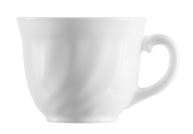 Чашка чайная «Трианон» стекло 220мл D=85,H=65мм белый [22173/D6921]