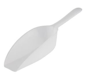 Совок для льда/сыпучих продуктов 310 мл. 310 мм. пластик APS /1/