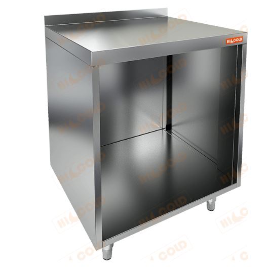 Стол открытый с бортом HICOLD НБМСО-8/4Б