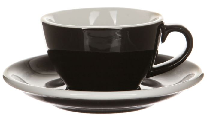 Кофейная пара Loveramics Egg 200 ml Черная