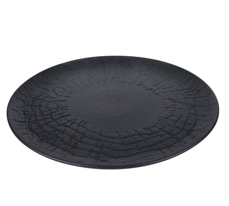 Тарелка d=27см,серия "Black Raw Wood" P.L. - ProffCuisine