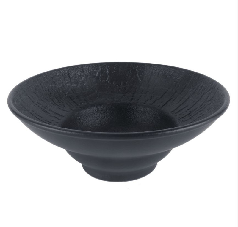 Тарелка для пасты,супа,салата d=25*7,6см,серия "Black Raw Wood" P.L. - ProffCuisine