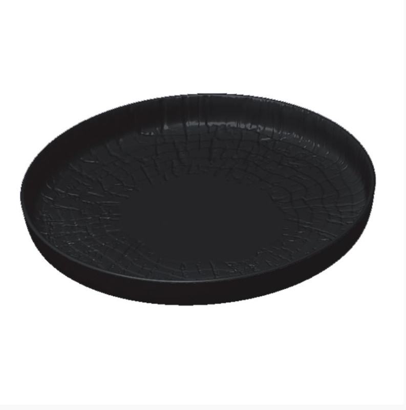 Тарелка с бортом d=27*3см,серия "Black Raw Wood" P.L. - ProffCuisine