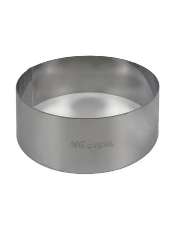 Форма кондитерская "Круг" d= 9 см. h=3,5 см. нерж. MGsteel /1/160/