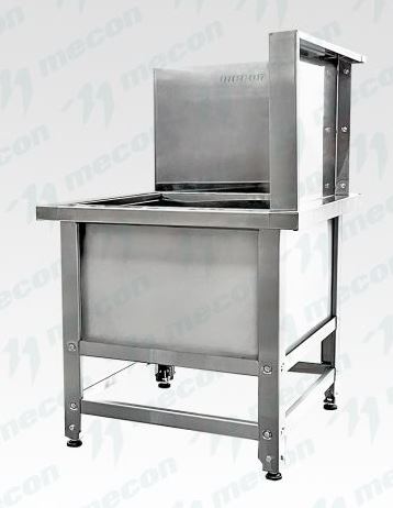 Ванна моповая сварная ВМСн - 700*700*500 (800) "Norma Inox", 1 м/о 600*600*200 (облицовка Г-образная