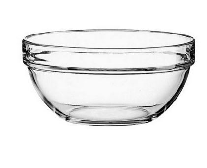 Салатник d=120 мм. 350 мл. h=52 мм. закален. штабелир. Шеф /24/1440/ 53543