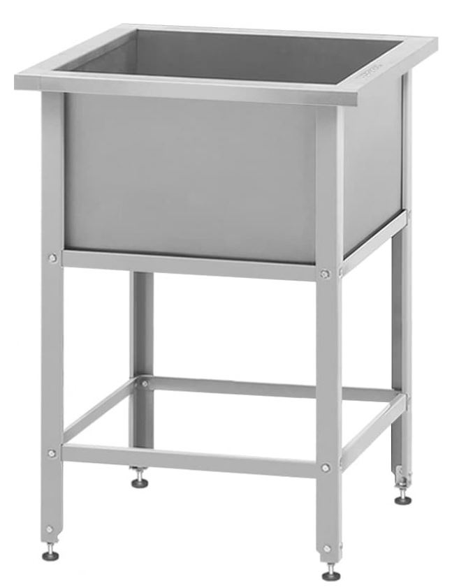 Ванна моечная ВМСн - 630 "Norma Ral", 1 м/о 530*530*350 (борт, ножка угловая)