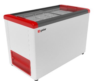 Ларь морозильный FROSTOR GELLAR FG 400 C красный