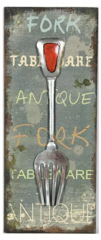 Картина "Fork", р-р 60*25*4,5 см, P.L. Proff Cuisine